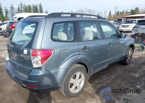 2010 Subaru Forester 2.5X from USA, damaged, VIN JF2SH6BC7AH787027